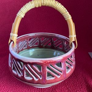 Unknown brand porcelain basket
